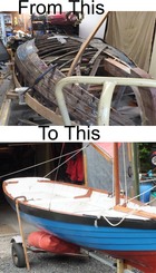Restoration of a 93 year old boat