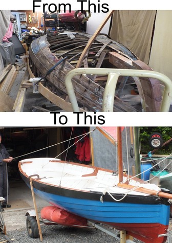Restoration of a 93 year old boat