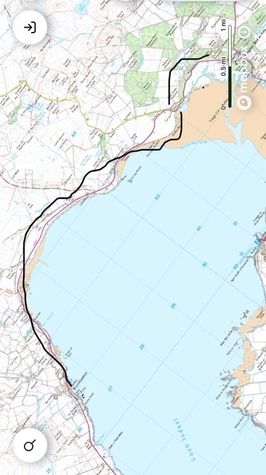 Rough map of the location.