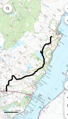 Rough map of the location.