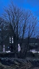 Skipness Hall at Christmas